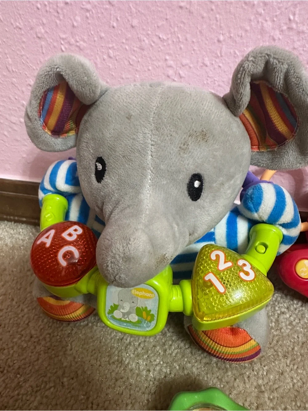 Baby Toys 6 Piece Lot Rattles Caterpillar Music Small Misc Brands